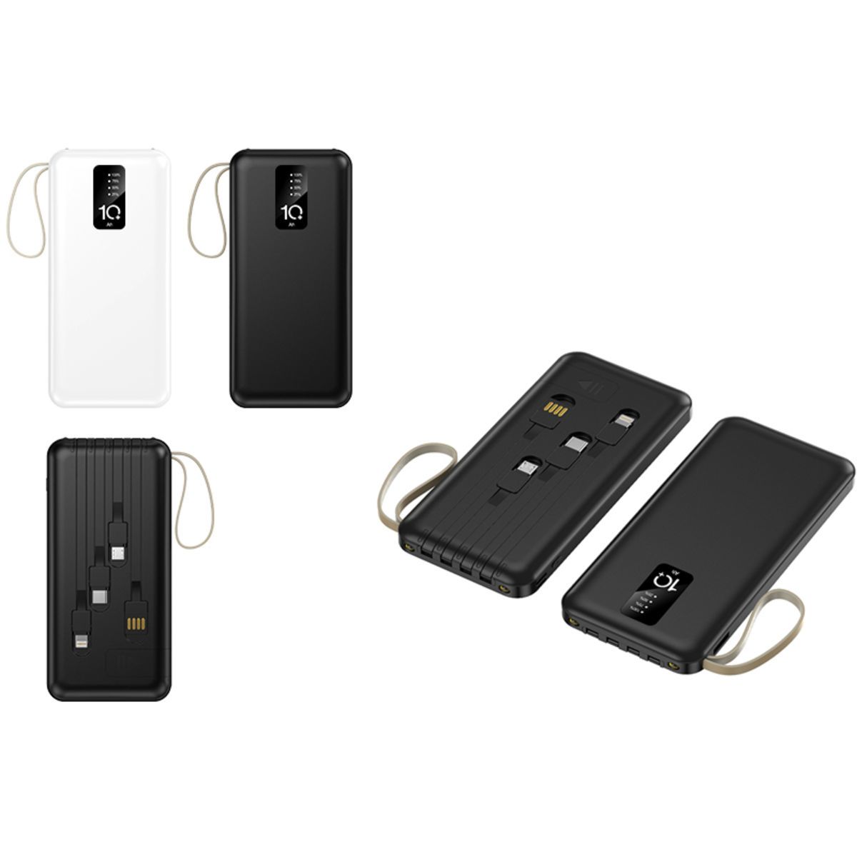10000 mAh Power Bank W/ USB Power Delivery 20W