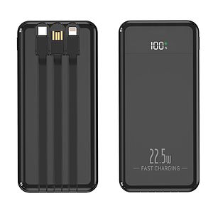 10000 mAh Power Bank W/ USB Power Delivery 20W