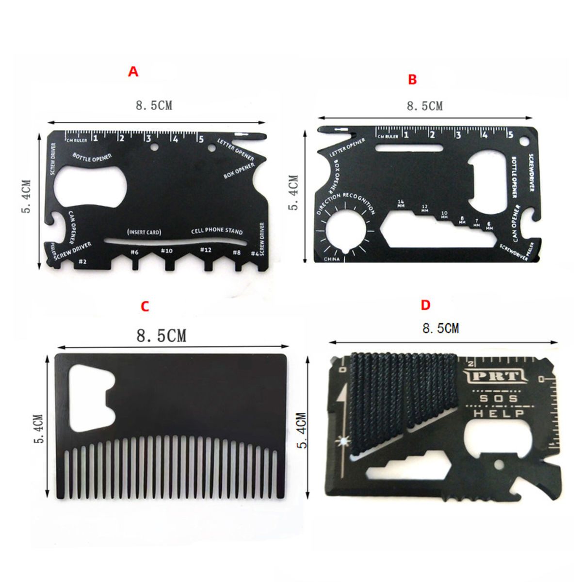 Outdoor Credit Card Multi Tools