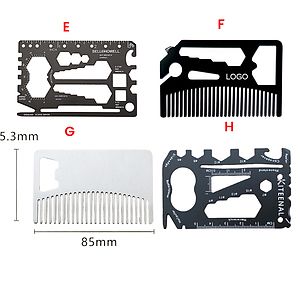 Outdoor Credit Card Multi Tools