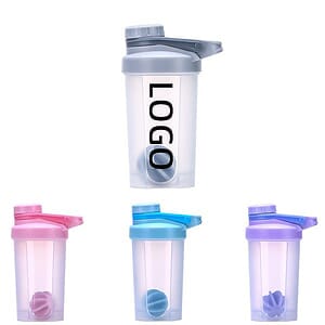 17 oz Plastic Shaker Bottle