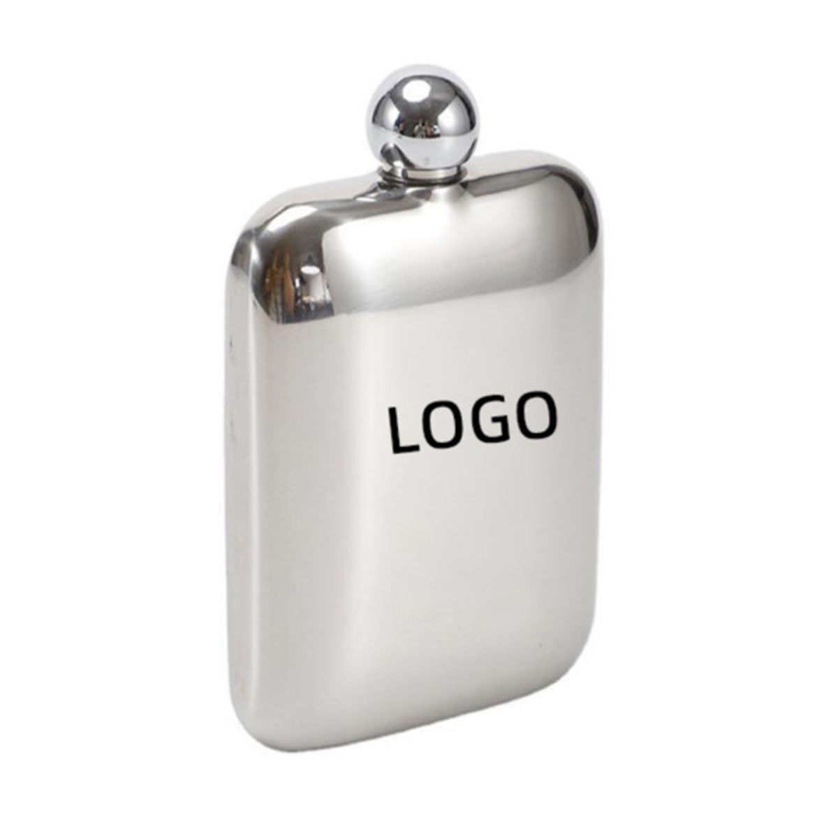6 oz Stainless Steel Pocket Flask
