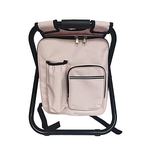 Outdoor Folding Backpack Insulated Cooler Chair