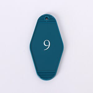 Motel Key Tag W/ Keyring