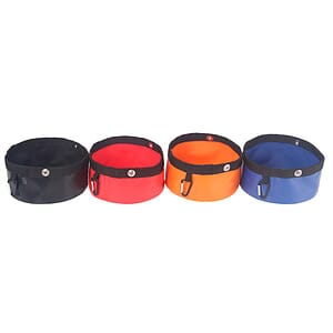 Foldable Pet Bowl W/ Carabiner