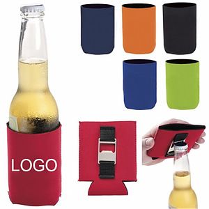 11oz Bottle Cooler W/ Bottle Opener
