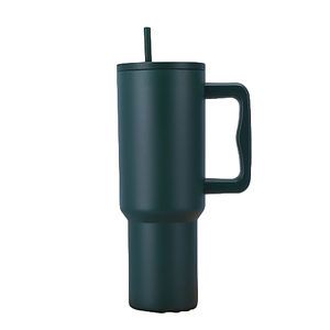 40oz Stainless Steel Tumbler W/ Straw & Lid