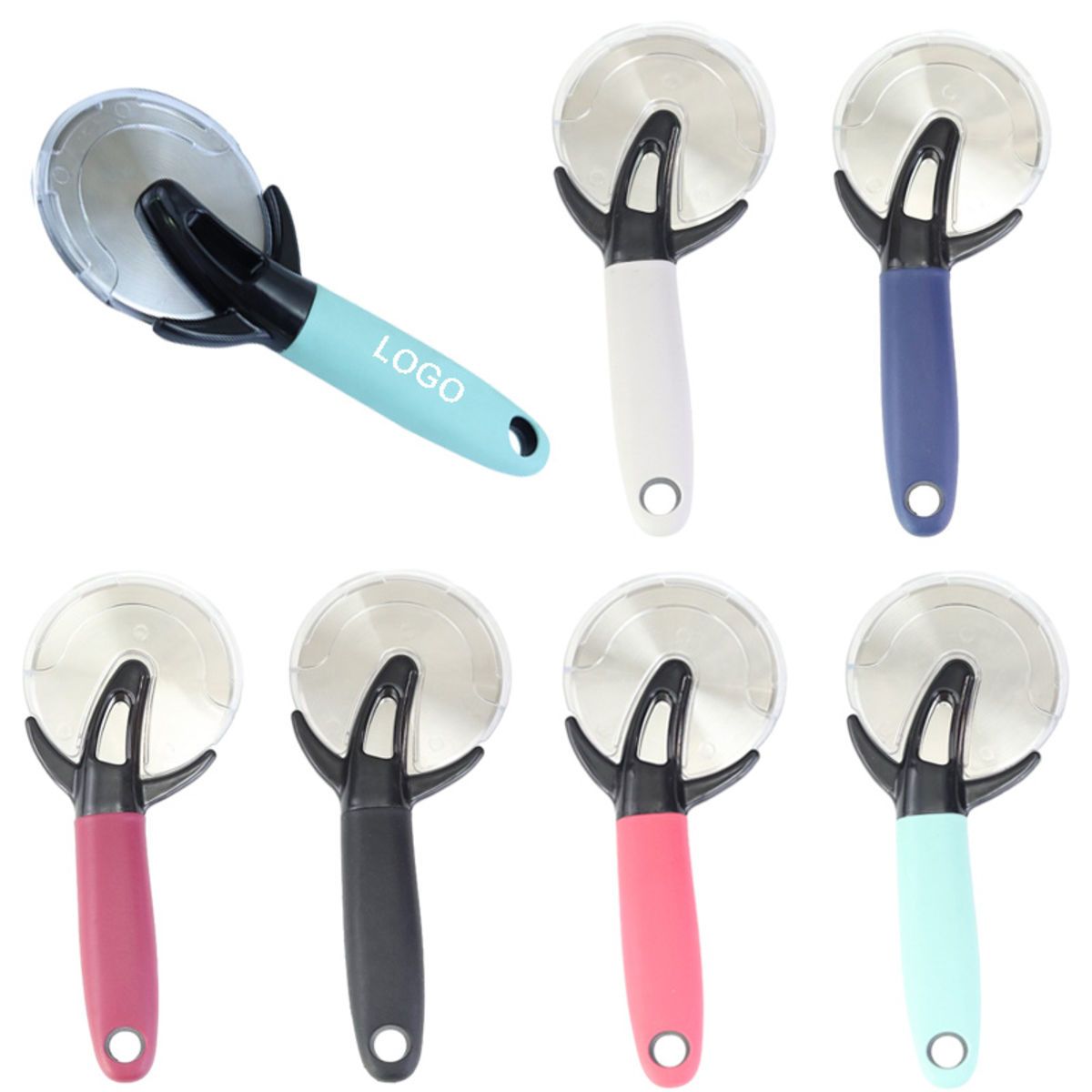 Stainless Steel Pizza Wheel Cutter W/ Plastic Handle