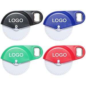 Pizza Cutter W/ Bottle Opener