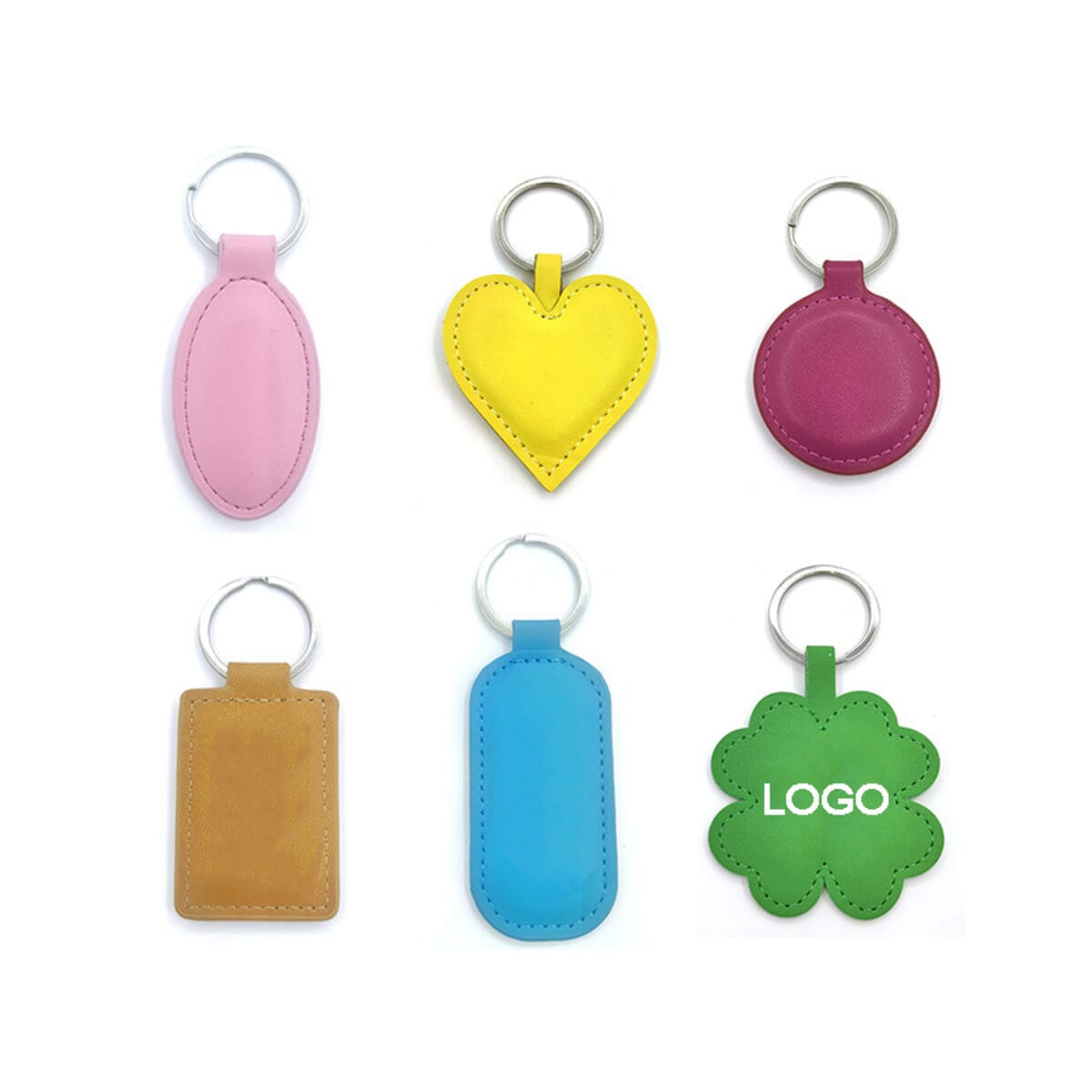Custom Shape PU Key Chain