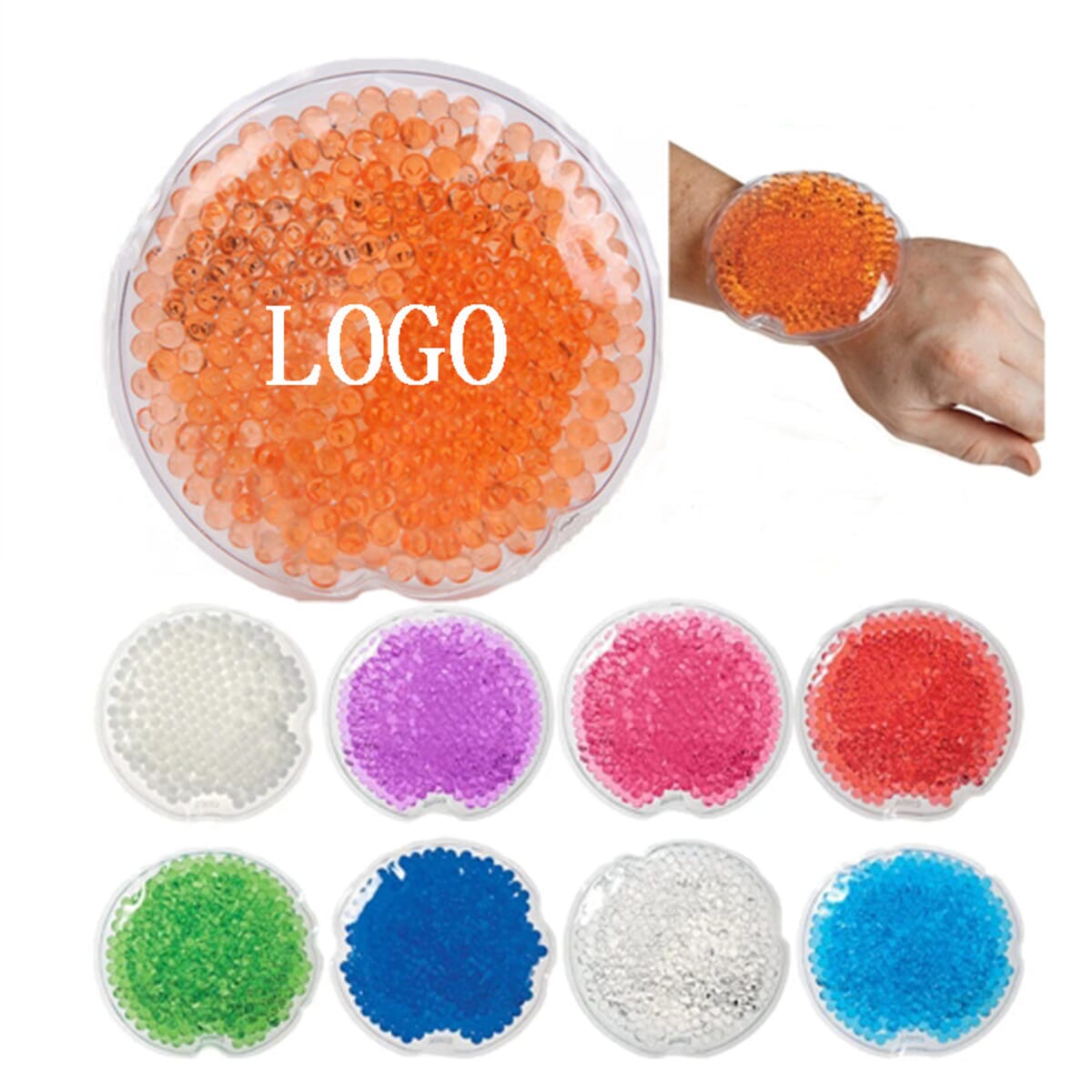 Round Gel Beads Hot or Cold Pack