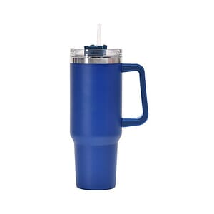 30 Oz Vacuum Tumbler W/ Handle and Straw