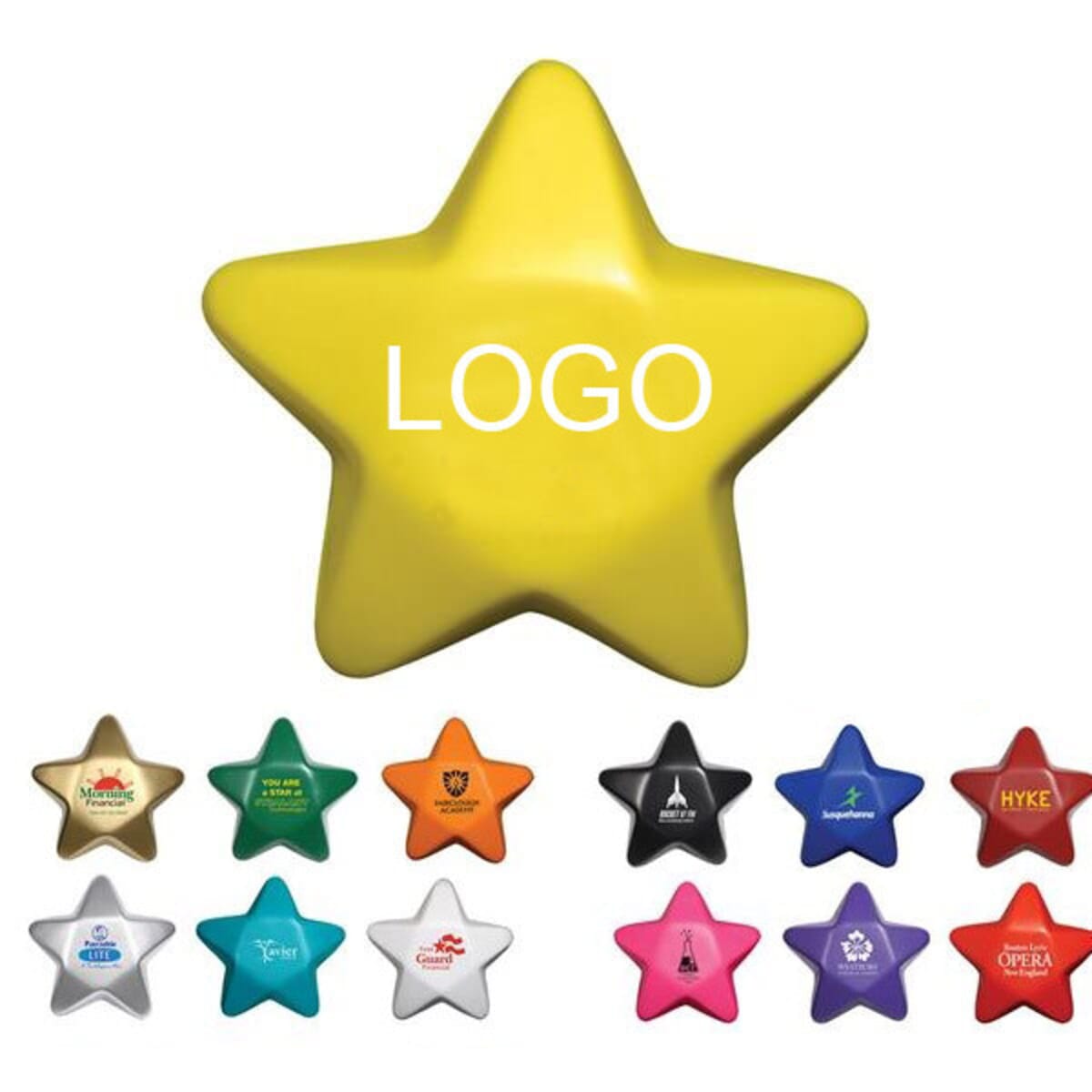 2 15/16" Star Shape Stress Reliever Ball