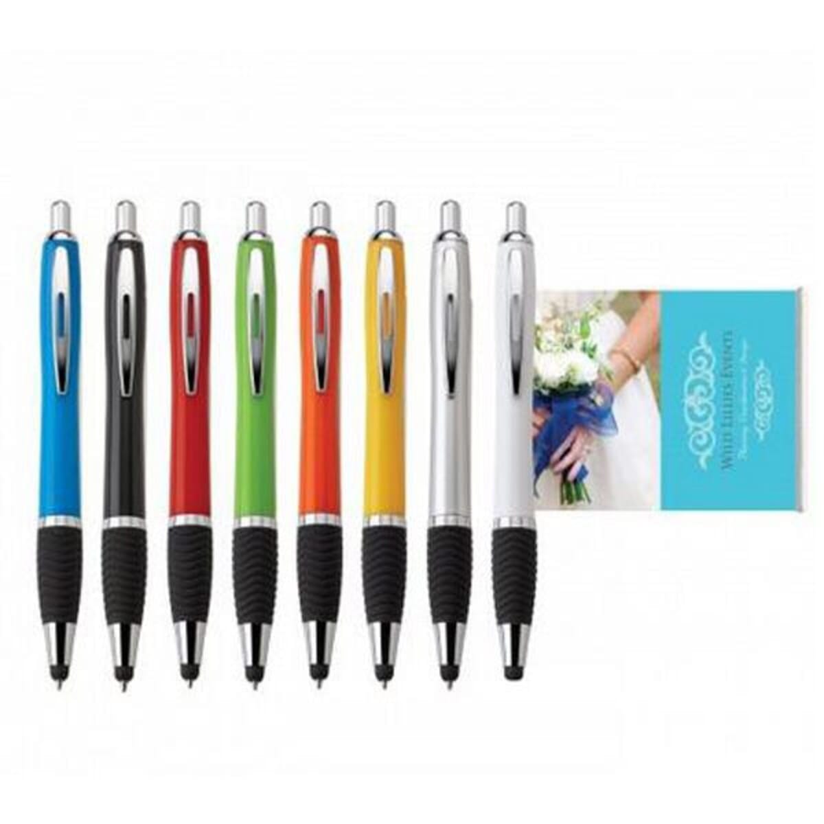 Ballpoint Banner Pen W/ Stylus
