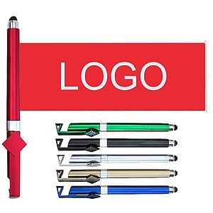 Banner Promotional Message Pen W/ Phone Stand