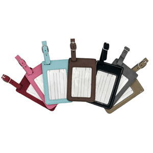 Leatherette Luggage Tag