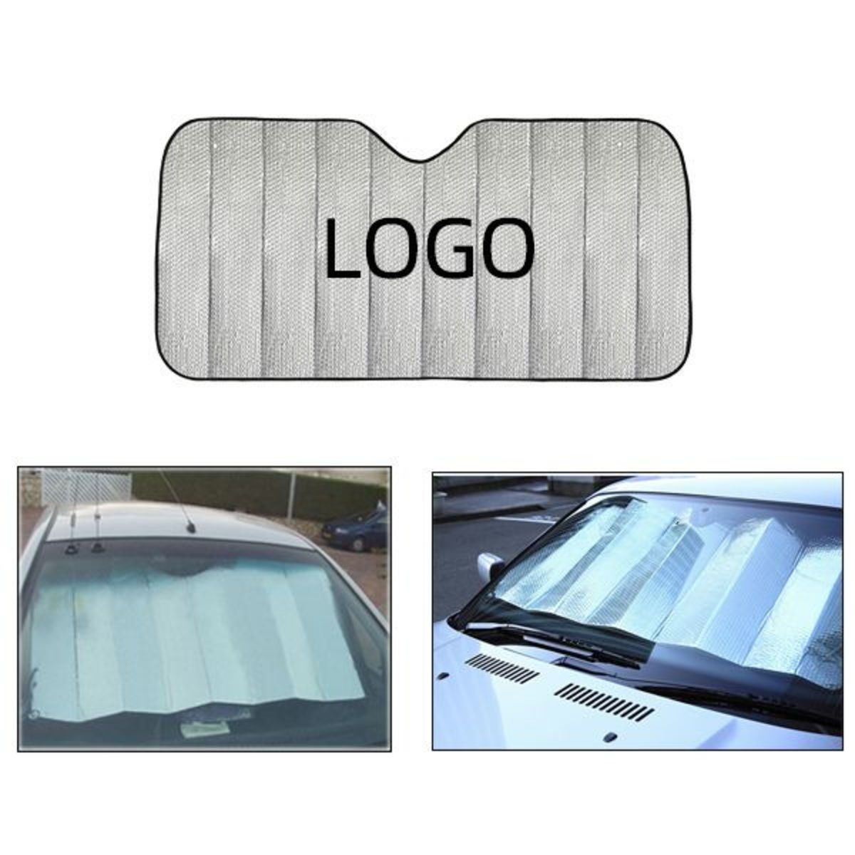 Aluminum Foil Accordion Sun Shade