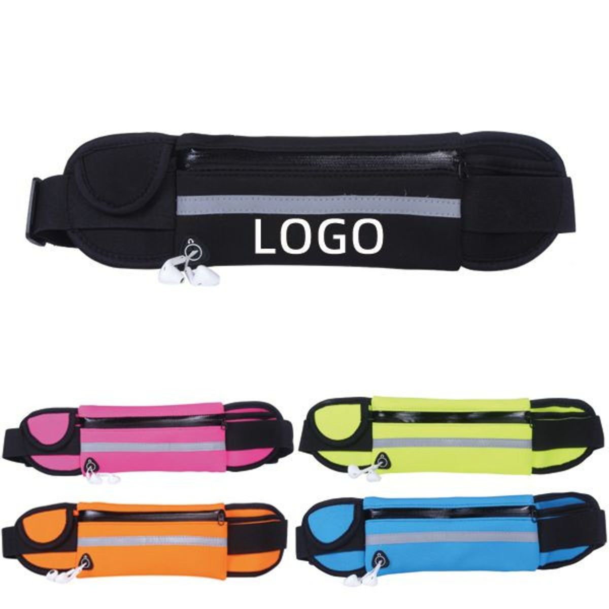 Waterproof Sports Neoprene Running Waist Fanny Pack