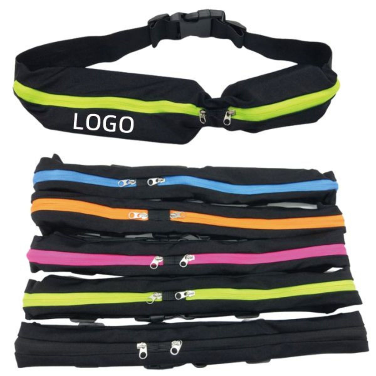 Fanny Pack W/ 2 Zipper Pockets