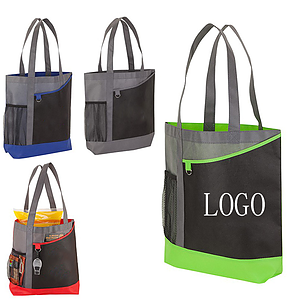 Non-Woven Tote Bag w/ Side Mesh