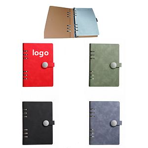 Spiral Bound Leather Notebook
