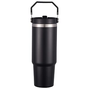 30 oz Stainless Steel Tumbler W/ Straw