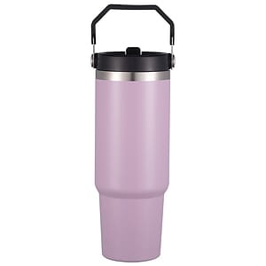 30 oz Stainless Steel Tumbler W/ Straw