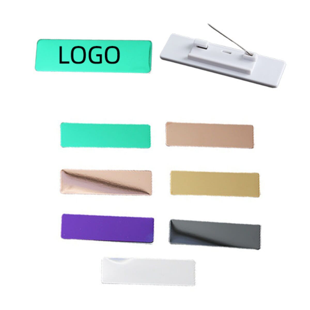 Stainless steel Name Badge
