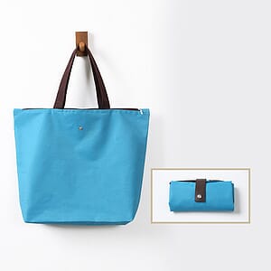 Foldable Zipper Shopping Tote Bag