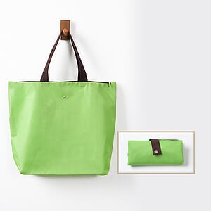 Foldable Zipper Shopping Tote Bag