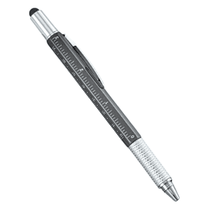 Plastic 6 In 1 Stylus Ballpoint Pen