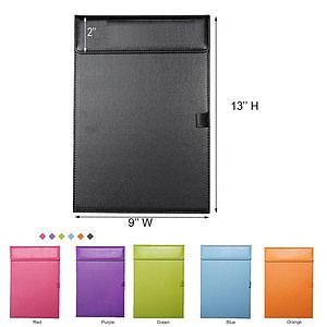 PU Magnetic Clipboard wPen Holder