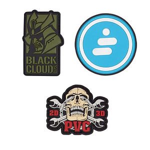 2 Inches 3D PVC Patches