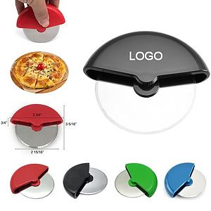 Stainless Steel Pizza Wheel Cutter W/ Plastic Handle