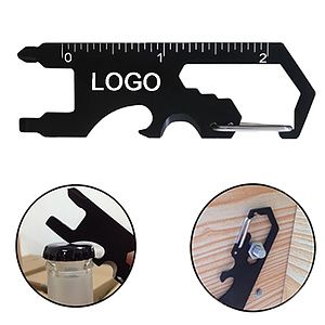 Multi-function Bottle Opener W/ Carabiner