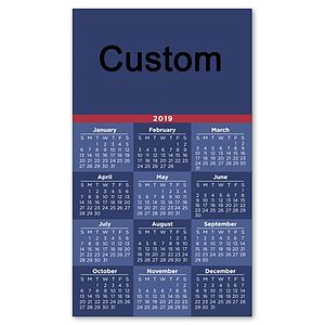 Custom House Shape Calendars(3.75" x 6.12")