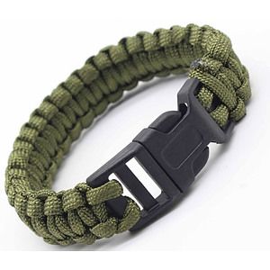 Survival Bracelet W/ Plastic Buckle