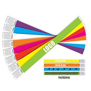 1 Inch Premium Paper Wristbands
