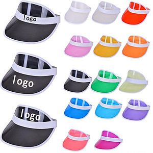 Clear PVC Sun Visors