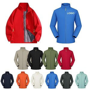 Unisex Windbreaker Jacket Lightweight