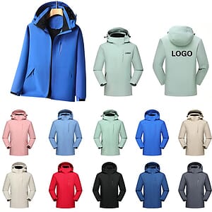 Outdoor Waterproof Softshell Jacket W/ Hood