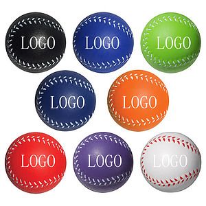 2 1/2" Baseball Stress Reliever