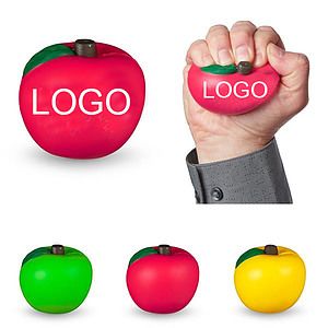 2 3/4" Apple Stress Reliever Ball