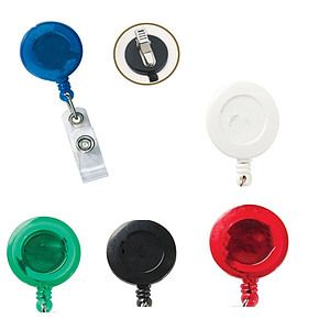Round Secure Badge W/ Alligator Clip