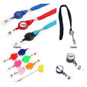 Lanyard Badge Reel Combo W Buckle Release
