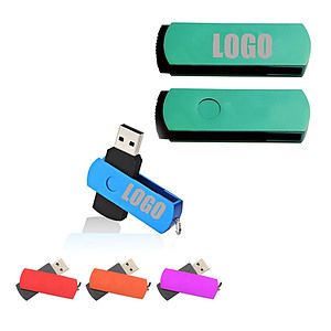 Flat Swivel USB Flash Drive(32GB)