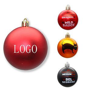 Matte Christmas Ornament Ball