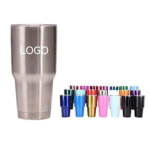 30 oz Stainless Steel Tumbler W/ Lid