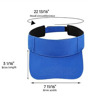 Empty Top Sun Visor Sports Hat