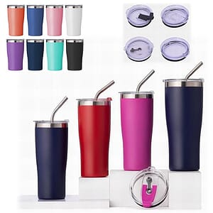 30 oz Vacuum Tumbler W/ Lid